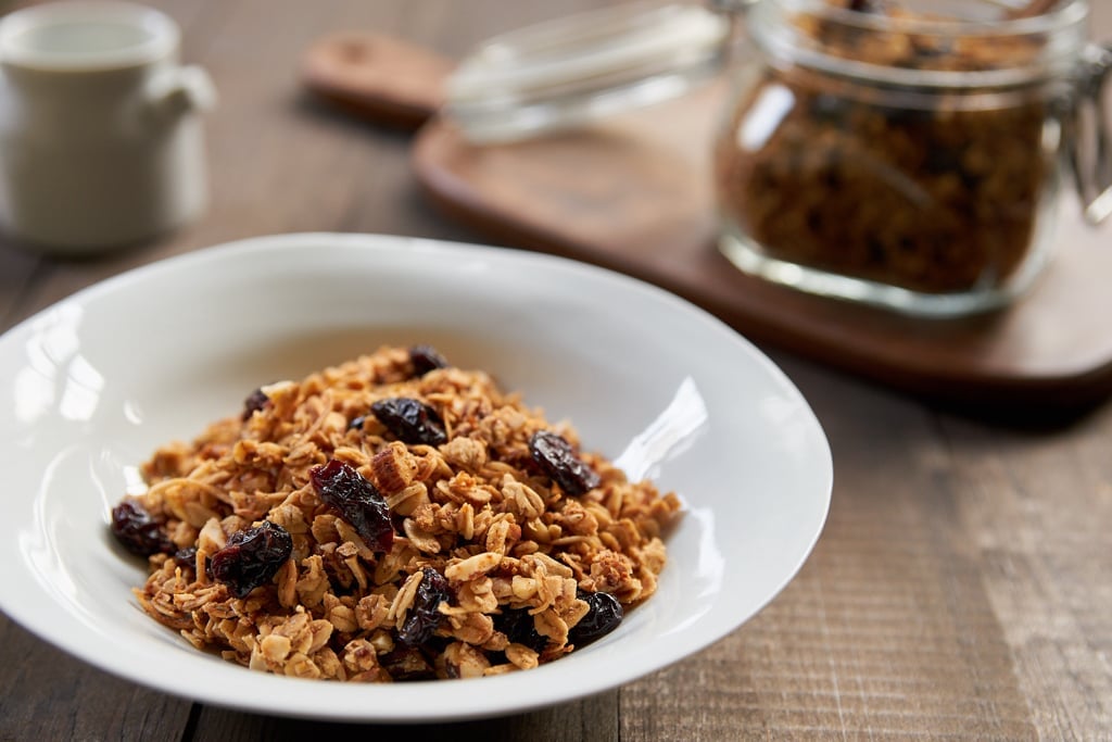 Save yourself some money and make this fancy Cherry Vanilla Granola at home. 