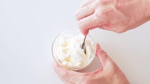 Sour cream and flour roux for thickening Chicken Paprikash