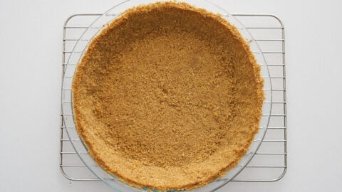 Graham cracker crust for key lime pie.