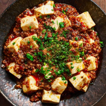 Addictively savory with a tongue-tinglingly spicy sauce, Mapo Tofu is Sichuan classic.