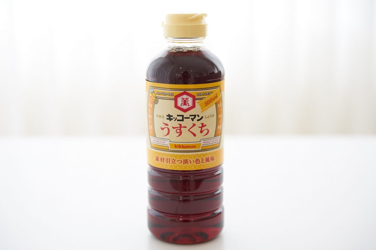 Usukuchi soy sauce is the prefered soy sauce for making soup stocks in the Kansai region of Japan.