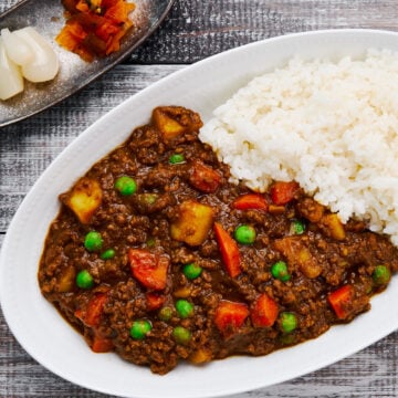 Although it comes together in about 30 minutes, this quick Japanese curry from scratch tastes like it took hours to make.