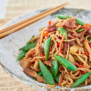 A healthier version of Yakisoba, a classic Japanese festival food.