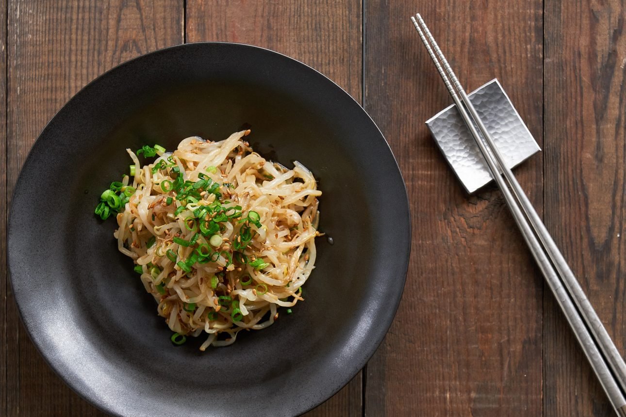 Sukju Namul, or Bean Sprout Salad is a classic Korean banchan (side dish) that comes together in minutes from a handful of ingredients.